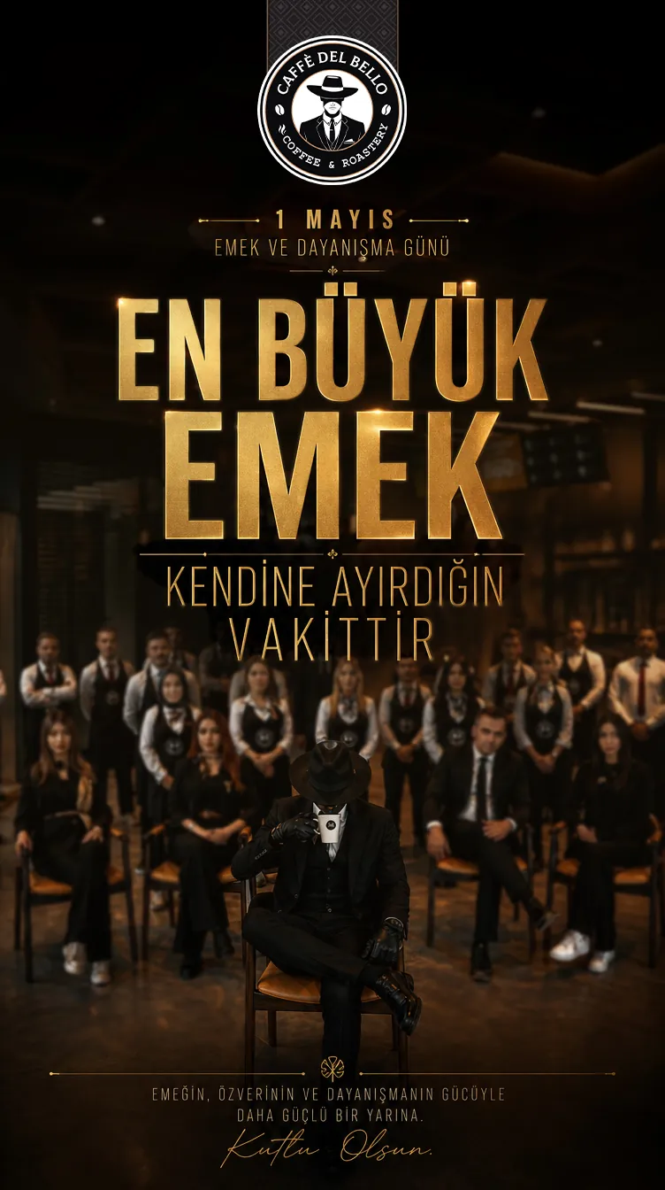 1 Mayıs Emek ve Dayanışma Günü afiş tasarımı
